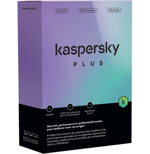 Kaspersky Plus 1dev 1y FFP bs incl CD MAG